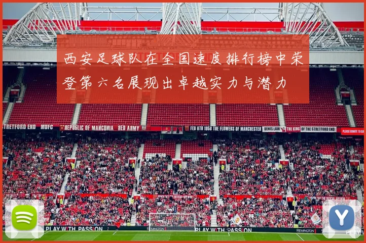 西安足球队在全国速度排行榜中荣登第六名展现出卓越实力与潜力
